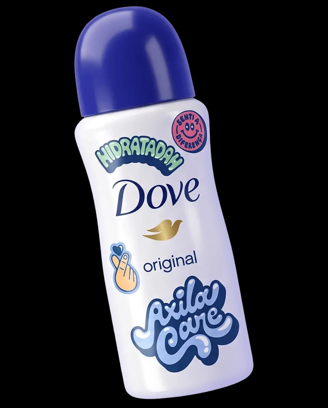 dove tampinha azul